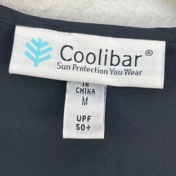 Coolibar Womens Medium UPF 50+ Black Cardigan Kimono Style Lightweight Outdoors - Picture 4 of 11